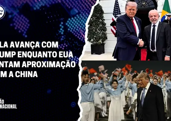 Imagem ilustrativa da imagem Opinião Internacional: podcast analisa encontros de Trump com Lula e líder da China