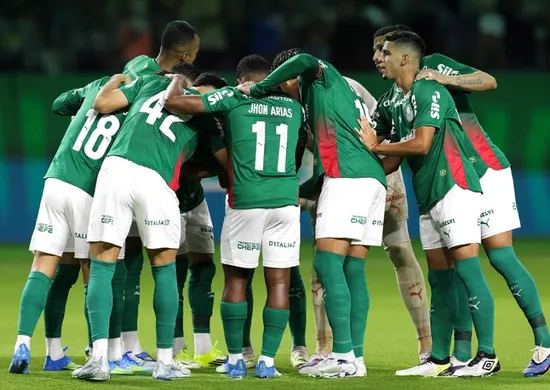Imagem ilustrativa da imagem Palmeiras e Santos empatam na despedida do Allianz e volta de Paulinho