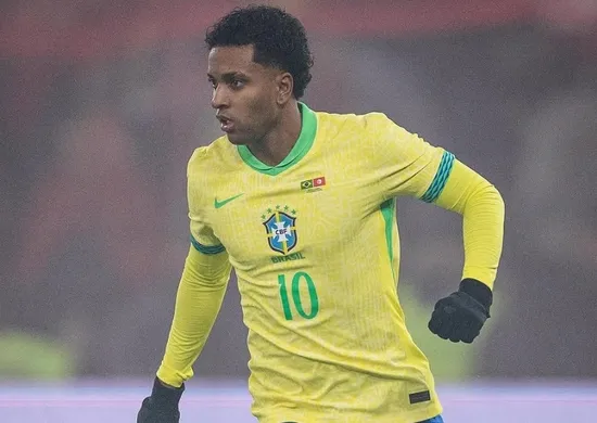 Imagem ilustrativa da imagem Rodrygo, fora da Copa por lesão, será comentarista do SporTV durante o Mundial