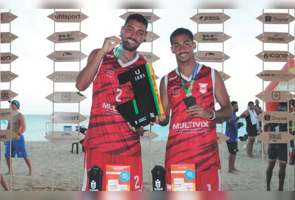 Imagem ilustrativa da imagem Atletas conquistam recorde de medalhas no Jubs Praia