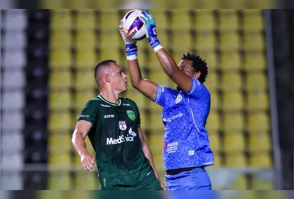 Imagem ilustrativa da imagem Porto Vitória tropeça em casa e dá adeus a Copa Centro-Oeste
