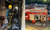 Imagem ilustrativa da imagem Carregador de celular provoca incêndio e destrói casa no ES