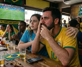 Imagem ilustrativa da imagem Como a Copa do Mundo impacta a saúde mental dos torcedores