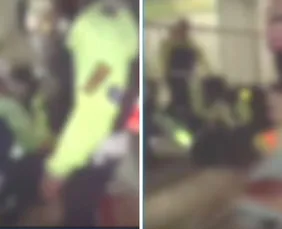 Imagem ilustrativa da imagem Confusão: imobilização de taxista por agentes da CTTU gera polêmica