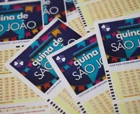 Imagem ilustrativa da imagem Veja os números sorteados e quantas apostas acertaram a Quina de São João 2026