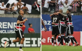 Imagem ilustrativa da imagem Santa Cruz bate recorde de público e arranca empate, mas resultado é insuficiente