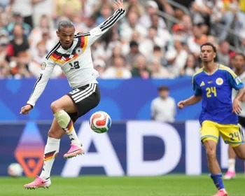 Imagem ilustrativa da imagem Alemanha repete 7x1 sobre Curaçao, que faz seu primeiro gol em Copas