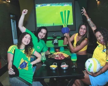 Imagem ilustrativa da imagem Bares no clima da torcida do Brasil!
