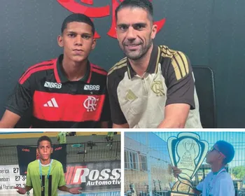 Imagem ilustrativa da imagem Capixaba assina primeiro contrato com o Flamengo