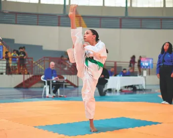 Imagem ilustrativa da imagem Capixaba de 12 anos conquista ouro no Open Sudeste de Taekwondo