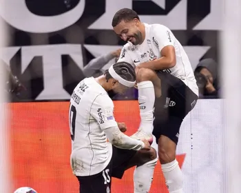 Imagem ilustrativa da imagem Corinthians vence Atlético-MG com golaço de Zakaria na volta de Memphis