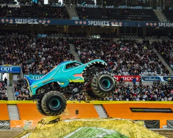 Imagem ilustrativa da imagem Espírito Santo entra na turnê do Hot Wheels Monster Trucks Live em 2027