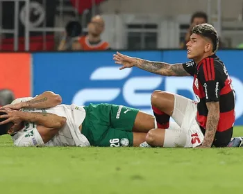 Imagem ilustrativa da imagem Flamengo liga alerta emocional de novo após derrota para o Palmeiras