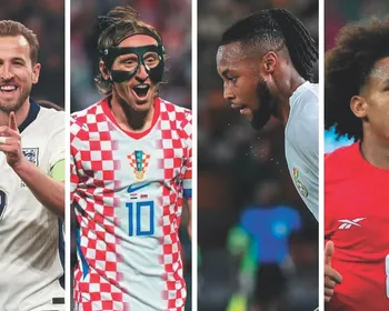 Imagem ilustrativa da imagem Grupo L traz Inglaterra e Croácia como favoritas, com Gana e Panamá buscando vaga
