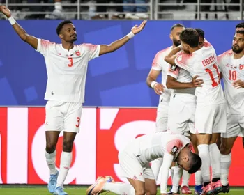 Imagem ilustrativa da imagem Jordânia marca seu 1º gol na história das Copas, mas perde da Áustria