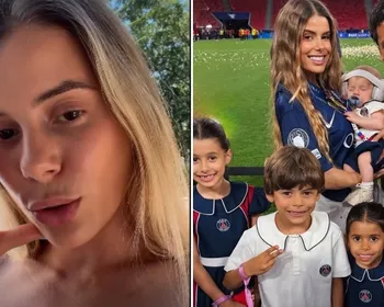 Imagem ilustrativa da imagem Mulher de Marquinhos relata susto com risco de tornado antes de Brasil x Noruega