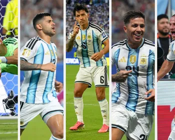 Imagem ilustrativa da imagem Pilares da Argentina na Copa brilham na Premier League e conhecem bem os ingleses