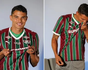 Imagem ilustrativa da imagem Thiago Silva chega ao Brasil e se junta ao elenco do Fluminense
