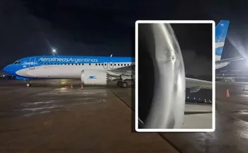 Imagem ilustrativa da imagem Avião de companhia argentina identifica impacto de drone no Galeão