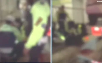 Imagem ilustrativa da imagem Confusão: imobilização de taxista por agentes da CTTU gera polêmica