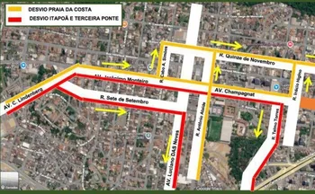 Imagem ilustrativa da imagem Demolição de ponte muda trânsito em Vila Velha na próxima semana