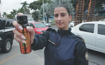 Imagem ilustrativa da imagem Liberado spray de pimenta para mulher se defender