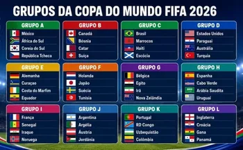 Imagem ilustrativa da imagem Quais os grupos da Copa do Mundo? Confira as 12 chaves do torneio