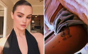 Imagem ilustrativa da imagem Selena Gomez revela tatuagem discreta com símbolo religioso e surpreende fãs