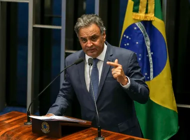 Imagem ilustrativa da imagem Aécio desiste de disputar a Presidência, e PSDB ficará sem candidato ao Planalto
