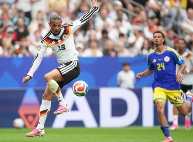 Imagem ilustrativa da imagem Alemanha repete 7x1 sobre Curaçao, que faz seu primeiro gol em Copas