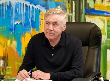 Imagem ilustrativa da imagem Ancelotti diz que testará jovens, mas não abrirá mão de parte do grupo da Copa