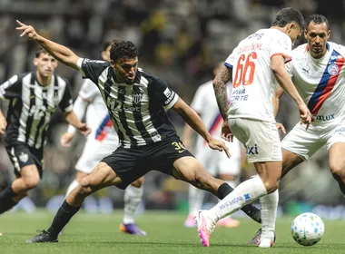 Imagem ilustrativa da imagem Atlético-MG cede o empate ao Bahia e frustra retorno no Brasileirão