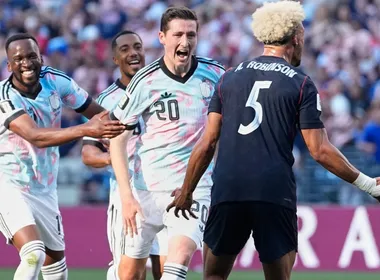Imagem ilustrativa da imagem Balogun é anulado em campo, Bélgica arrasa com os EUA e frustra manobra de Trump