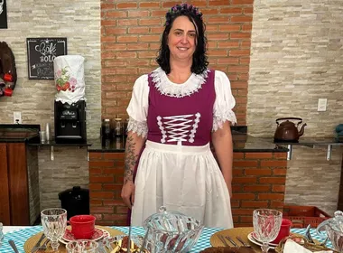 Imagem ilustrativa da imagem Brote, bolo ladrão e linguiça: delícias do Café Pomerano