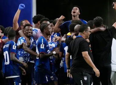 Imagem ilustrativa da imagem Cabo Verde faz história, avança na Copa e vai enfrentar a Argentina