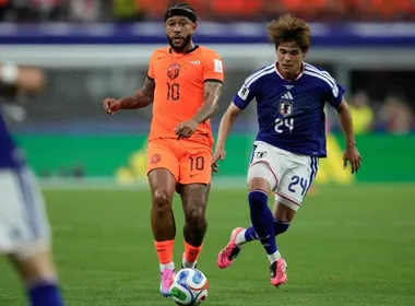 Imagem ilustrativa da imagem Com etapa final animada, Japão e Holanda empatam pelo Grupo F da Copa