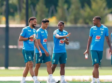 Imagem ilustrativa da imagem Debaixo de muito calor, Brasil segue preparação para encarar Noruega