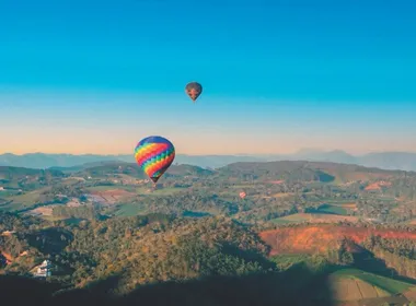 Imagem ilustrativa da imagem Espetáculo de balões no céu de Venda Nova do Imigrante