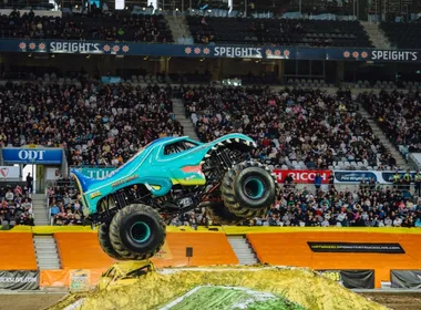 Imagem ilustrativa da imagem Espírito Santo entra na turnê do Hot Wheels Monster Trucks Live em 2027