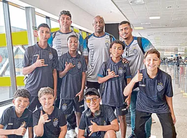 Imagem ilustrativa da imagem Garotada do Vitória inicia torneio nacional em Maceió