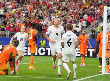 Imagem ilustrativa da imagem Haaland e Odegaard analisam desafio da Noruega contra Brasil na Copa