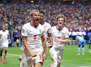 Imagem ilustrativa da imagem Kane decide com 2 gols, Inglaterra escapa de vexame, elimina RD Congo e vai às oita