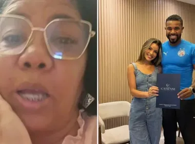 Imagem ilustrativa da imagem Mãe de Davi Brito descobre casamento do filho pela internet e posta vídeo chorando