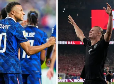 Imagem ilustrativa da imagem Mbappé e Haaland duelam pela liderança
