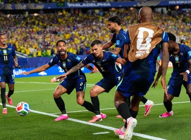 Imagem ilustrativa da imagem O que significa a comemoração de Matheus Cunha, atacante do Brasil na Copa?