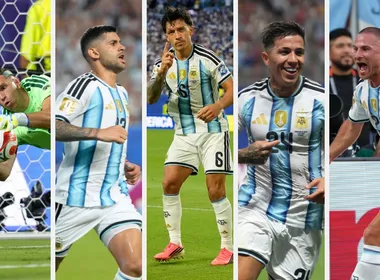 Imagem ilustrativa da imagem Pilares da Argentina na Copa brilham na Premier League e conhecem bem os ingleses