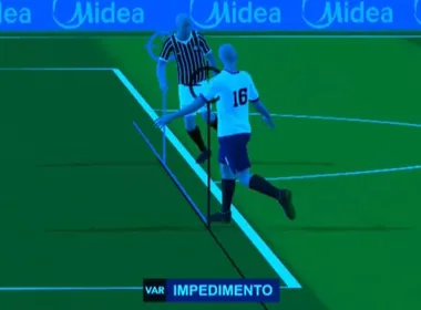 Imagem ilustrativa da imagem Por que o impedimento semiautomático do Brasileirão não é igual ao da Copa