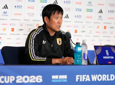 Imagem ilustrativa da imagem Técnico do Japão vê seu time preparado para vencer Brasil na Copa