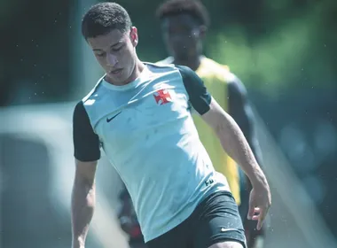 Imagem ilustrativa da imagem Vasco: promessa na base, atacante de 19 anos se recupera de lesão e reforça elenco
