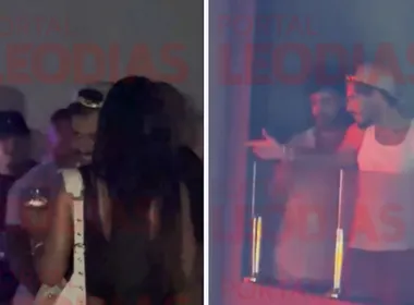Imagem ilustrativa da imagem Zé Felipe é flagrado curtindo boate com morena misteriosa em Vitória